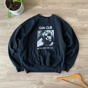 Gun Club The Stranger in Our Town crewneck